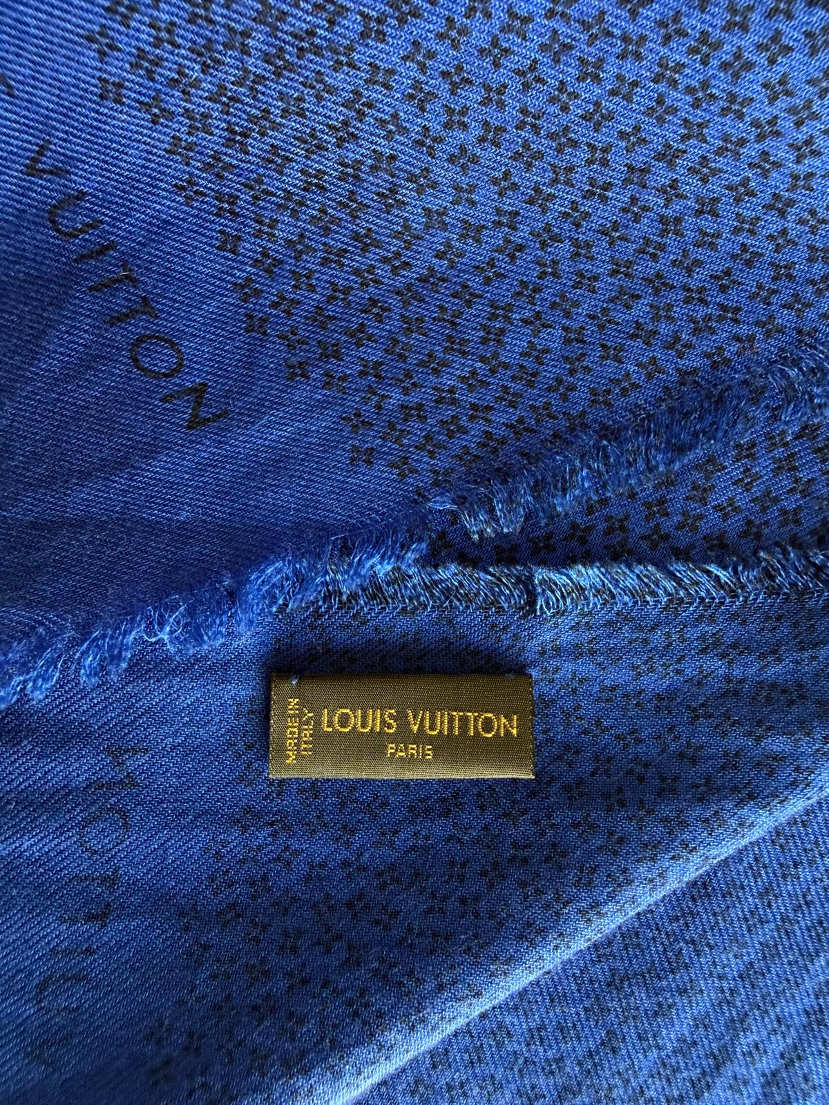 Louis Vuitton - Kusama Schal dots blau LE 2012