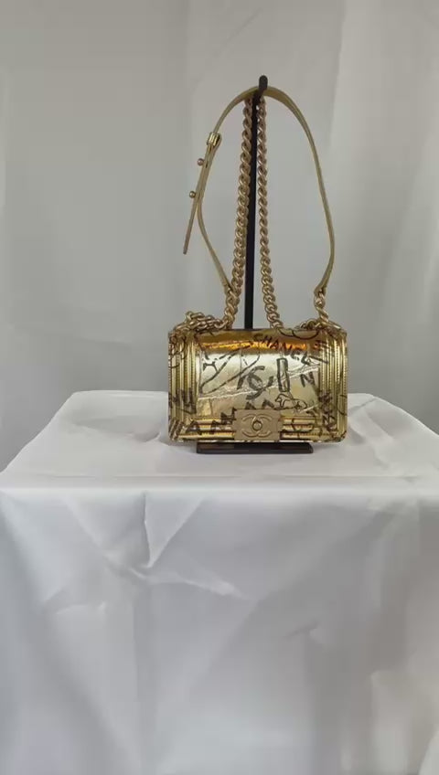 Chanel Graffiti Boy Bag